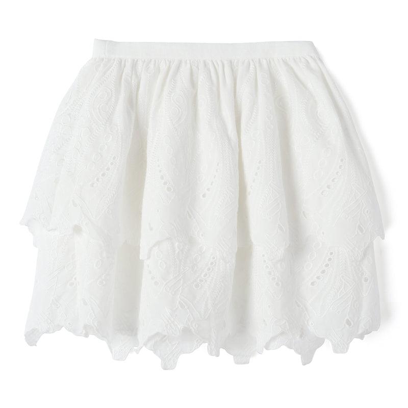 Ruffle Tiered Skirt (Kids) GOELIA