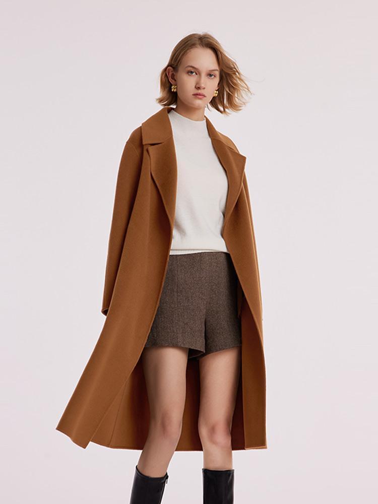 Wool And Cashmere Double-Faced Coat GOELIA