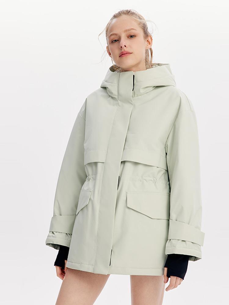 Hooded Casual Goose Down Jacket GOELIA