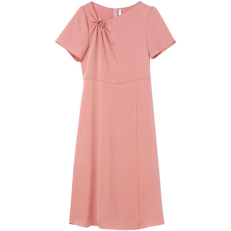 Acetate Waist-skimming Temperament Dress GOELIA