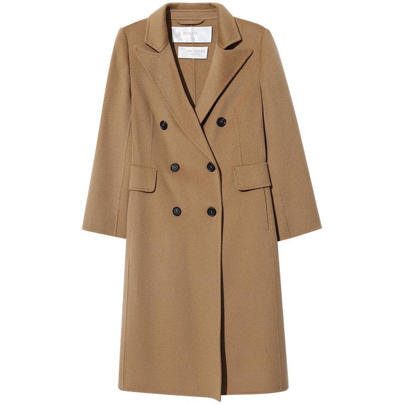 Cashmere Double Woolen Coat GOELIA