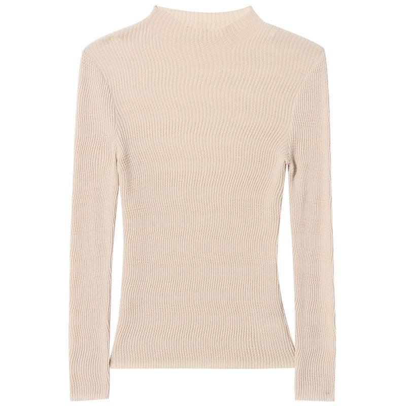 Slim Wave Cut Sweater GOELIA