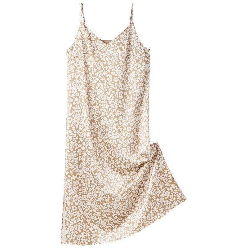 Acetate Printed Slip Dress GOELIA