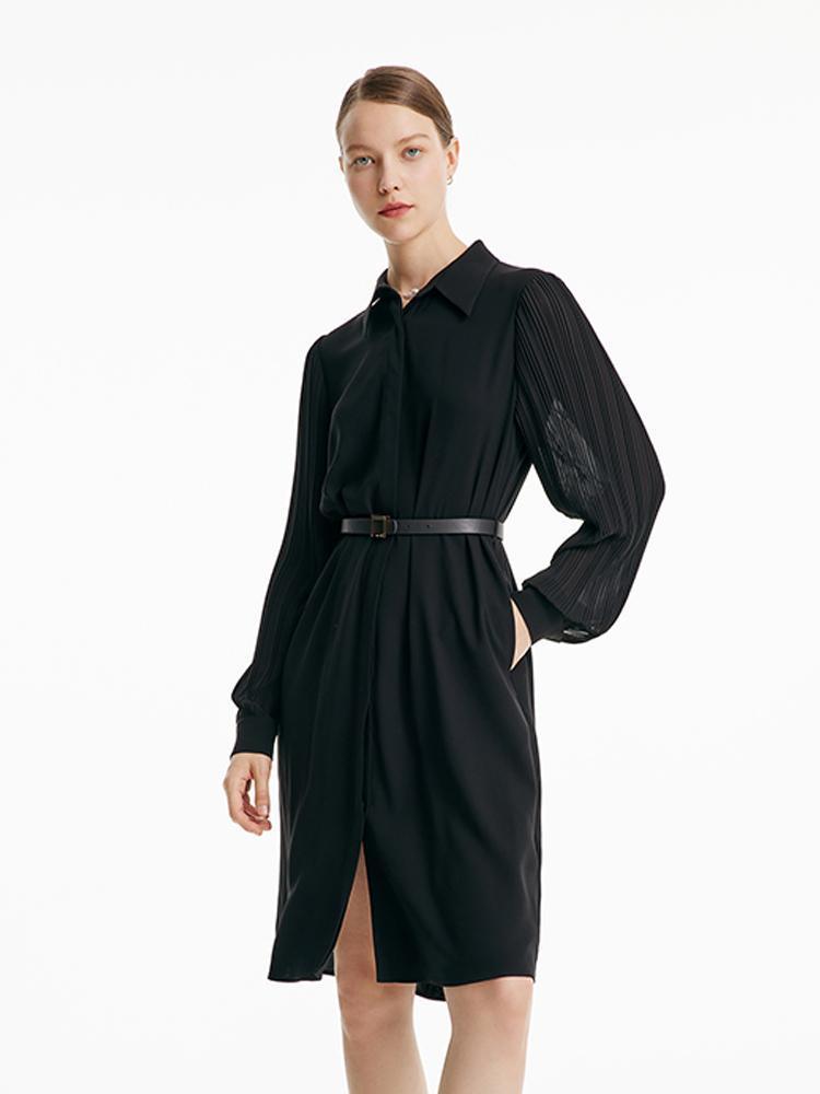 Classic Shirt-Style Dress GOELIA