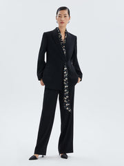 Triacetate Blazer With Silk Scarves GOELIA