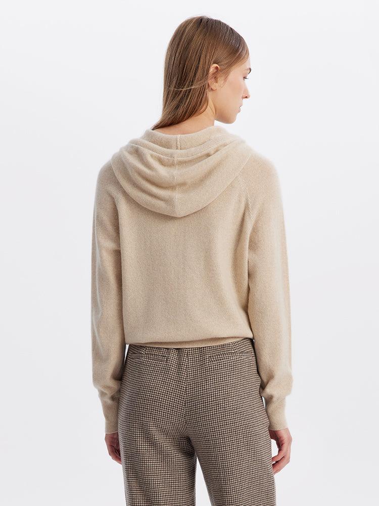 Short Cashmere Hoodie GOELIA