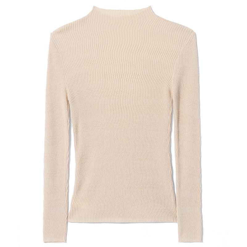 Slim Wave Cut Sweater GOELIA