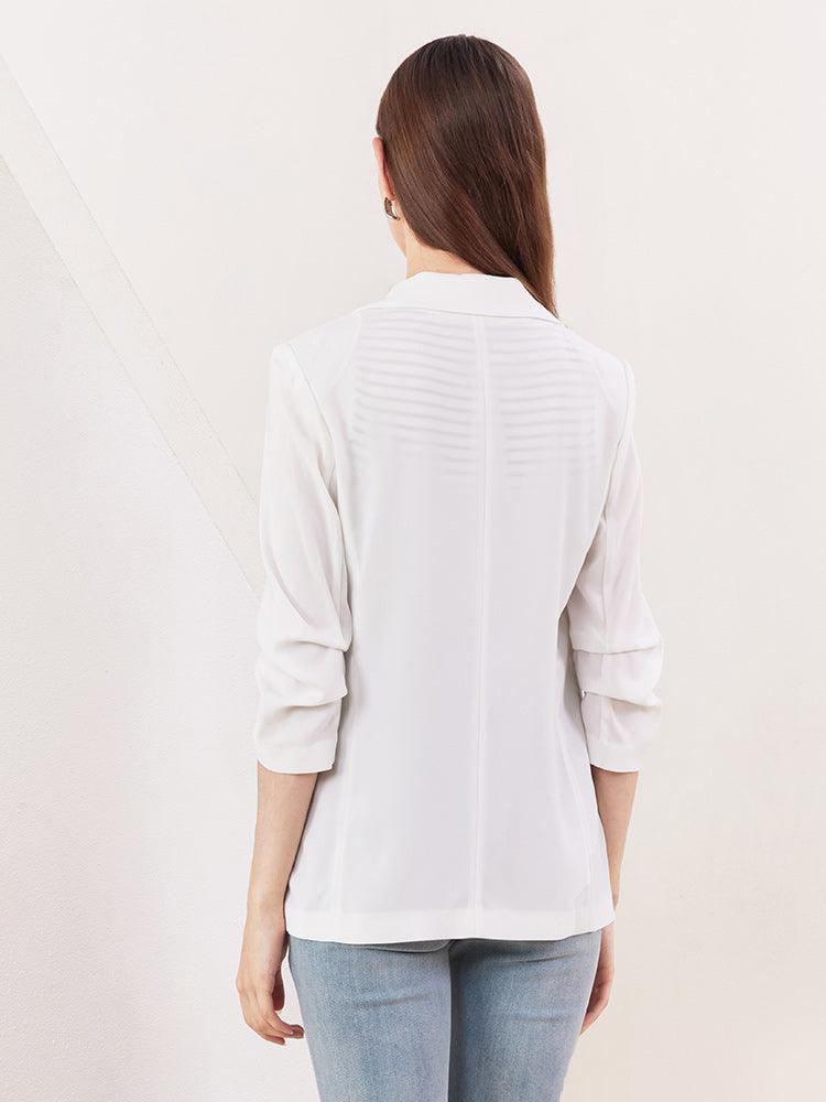 Minimalist One-Button Blazer GOELIA