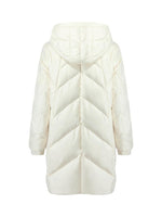 Mid-Length Cocoon Shape Goose Down Garment GOELIA