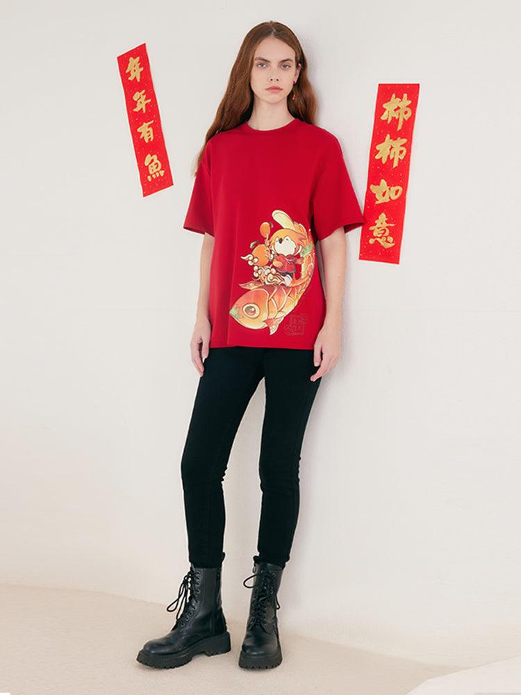 Cartoon Print T-shirt GOELIA