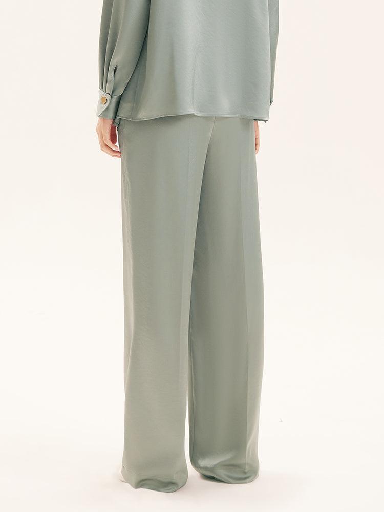 Triacetate Wide  Leg Pants GOELIA