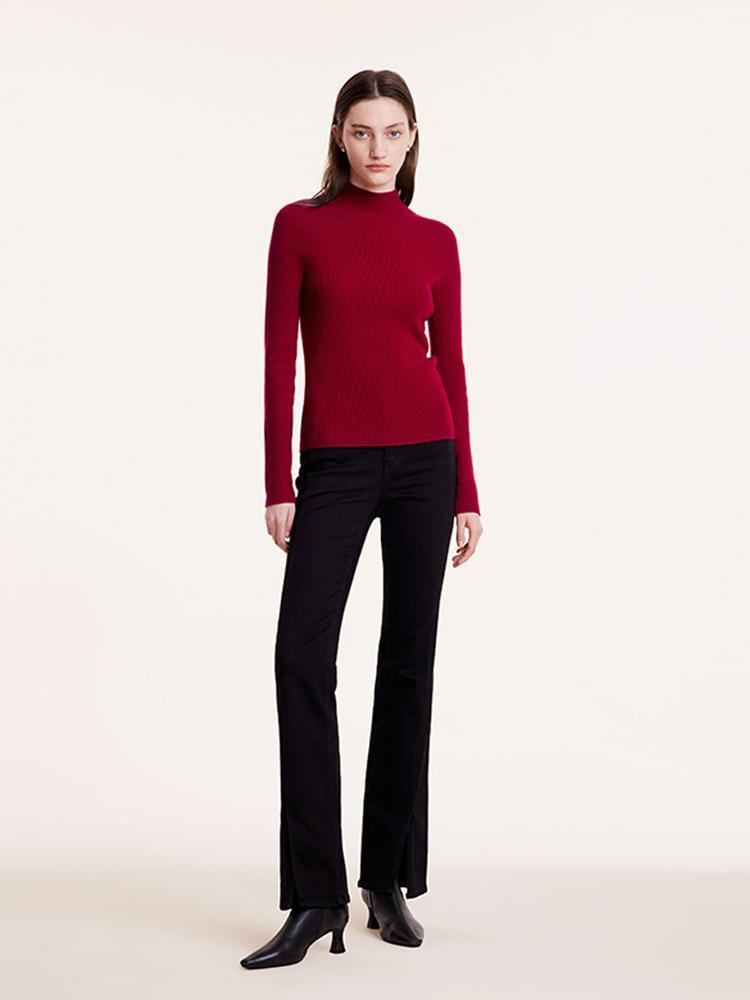 Seamless Sheath Cashmere Sweater GOELIA