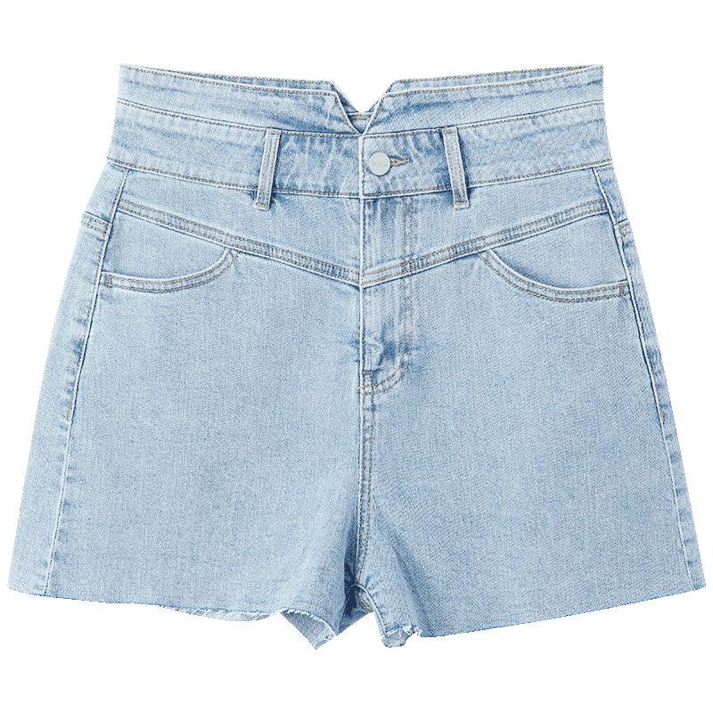 Acetate High-Waist Shorts GOELIA