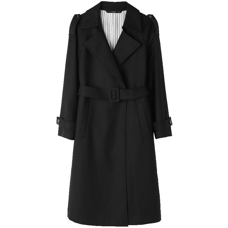 Worsted Woolen Trench Coat GOELIA