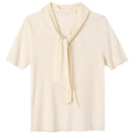 Tencel & Acetate Knitted Top GOELIA