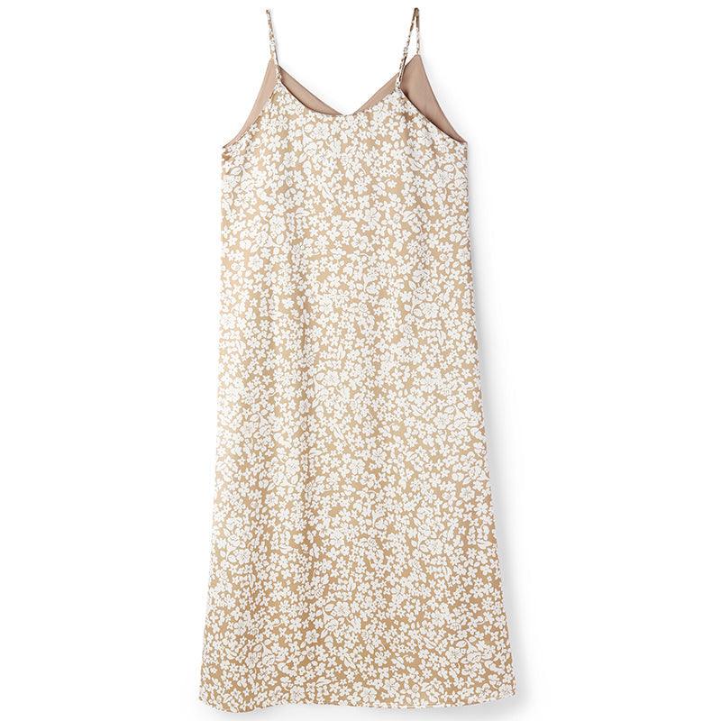 Acetate Printed Slip Dress GOELIA