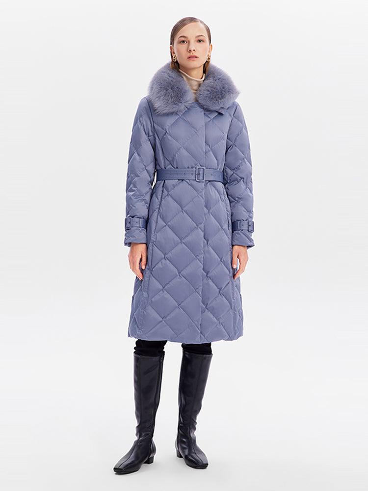 Fox Fur Goose Down Coat GOELIA