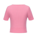 Basic Fitted Crop Top GOELIA