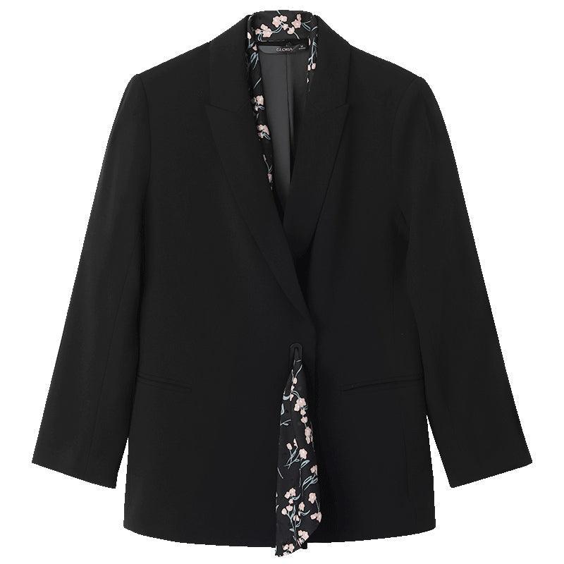 Triacetate Blazer With Silk Scarves GOELIA