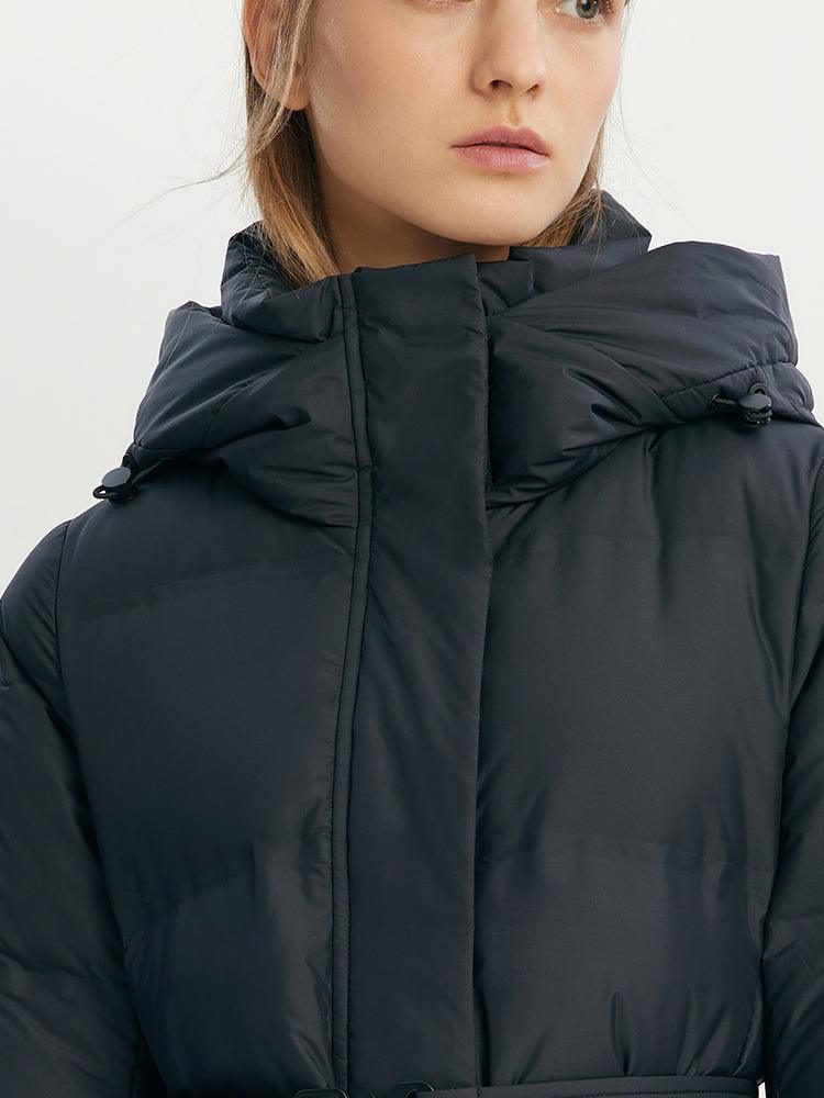 Stand Collar Slim Goose Down Jacket GOELIA