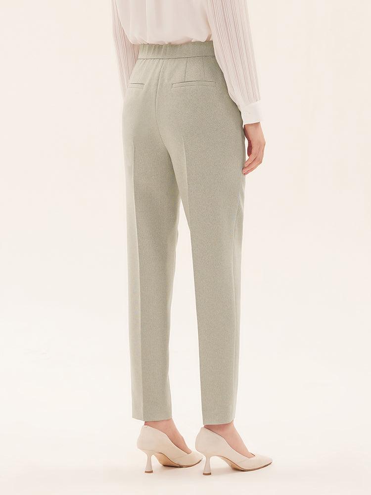 Slim-Fit Ankle Length Pants GOELIA