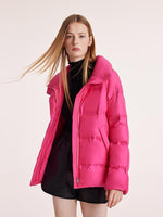 Short Goose Down Garment (Can Be Stored As A Backpack) GOELIA