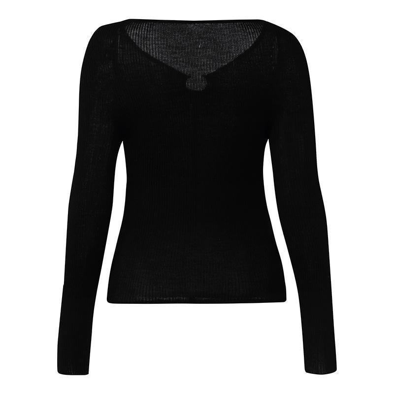 Silk Wool Knitted Top GOELIA