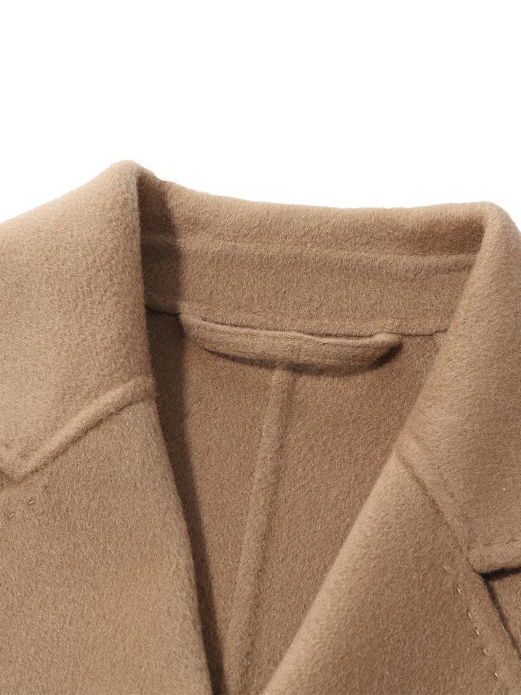 Pure Cashmere Tie-up Coat GOELIA