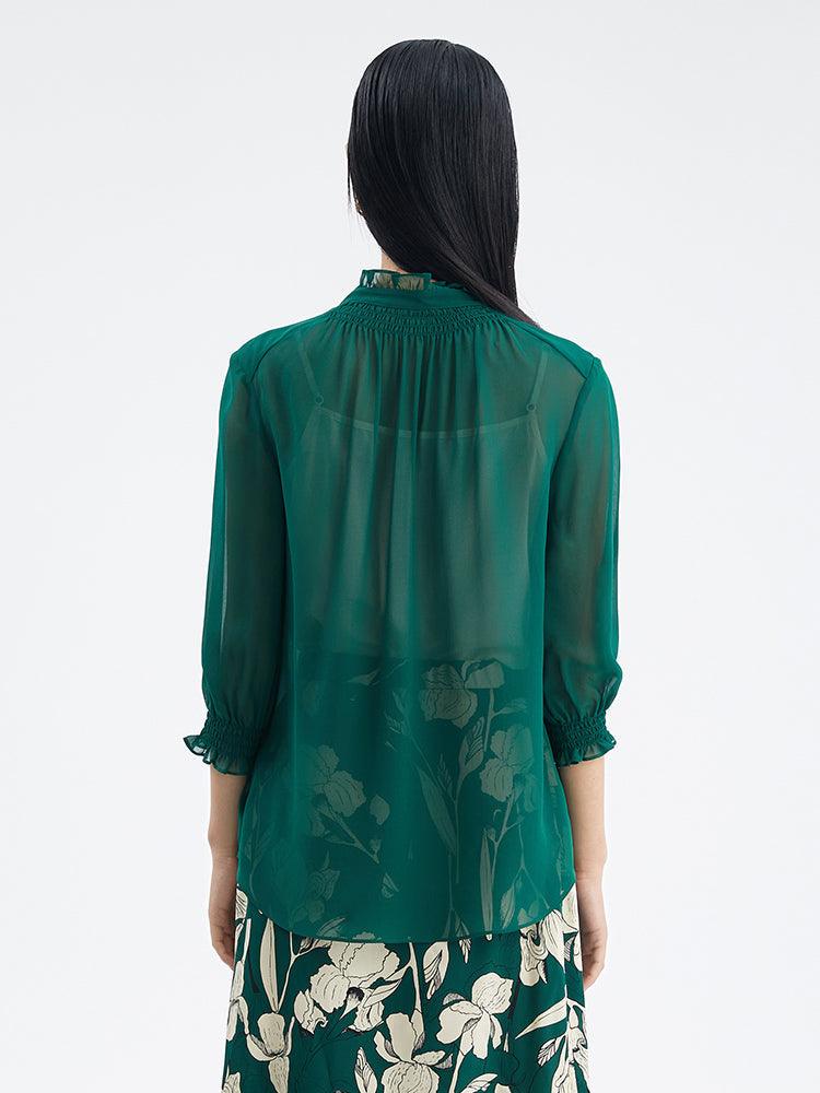 10 MM Georgette Silk Blouse GOELIA