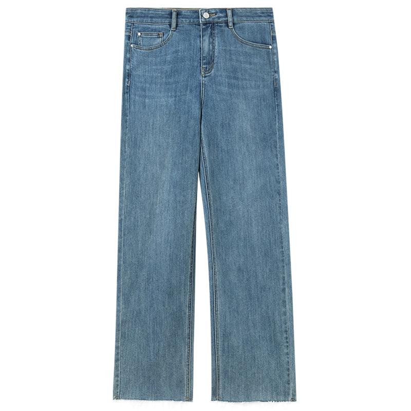 Straight-legged Ankle Length Jeans GOELIA