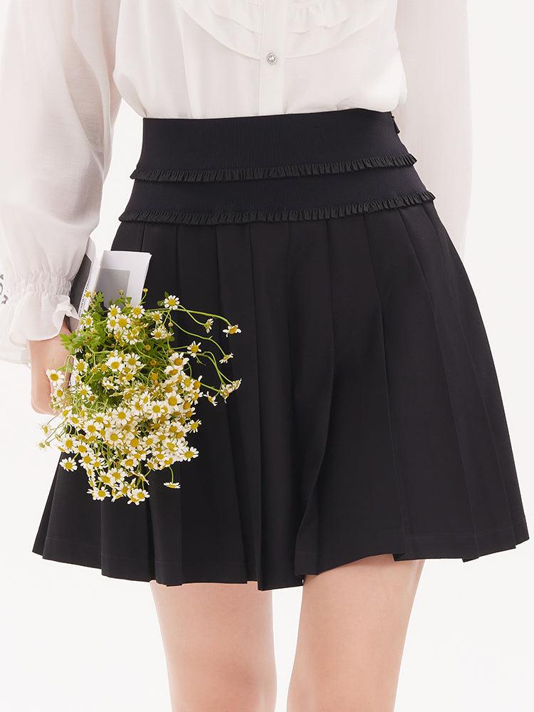 Preppy Pleated Skirt GOELIA