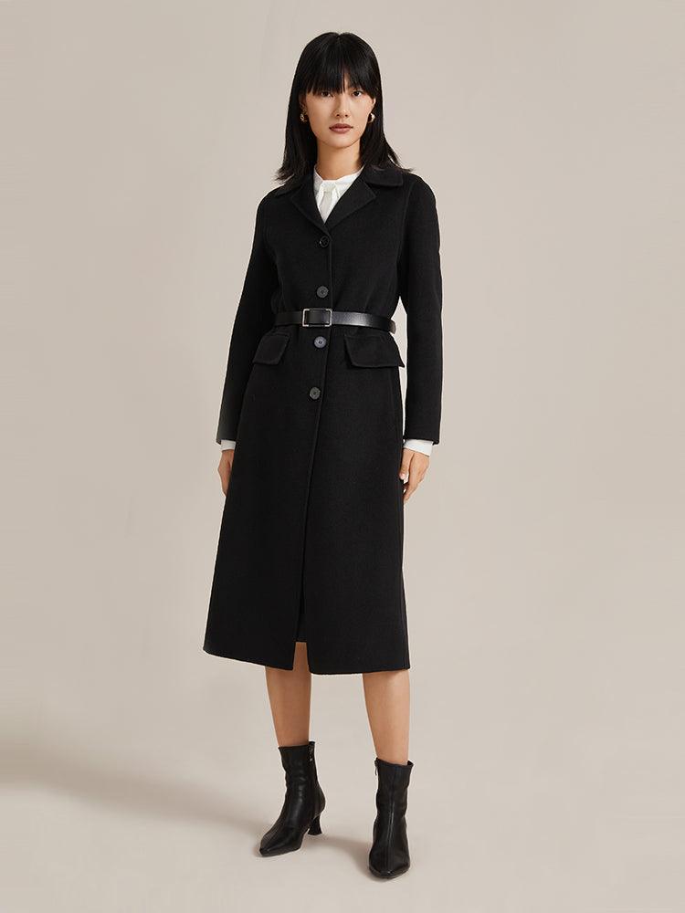 Silk & Wool Coat GOELIA