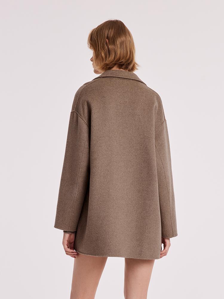 Pure Cashmere Mid-Length Coat GOELIA