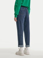 Elastic Waist Tapered Jeans GOELIA