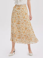 One-Pieced Floral Skirt GOELIA