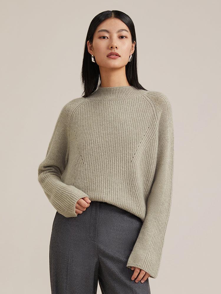 Round Neck Cashmere Sweater GOELIA