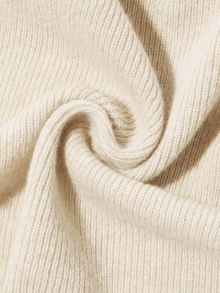 Beige Seamless Cashmere Cardigan GOELIA