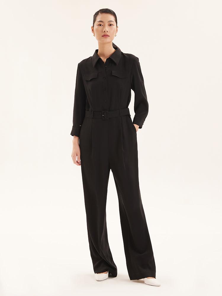 Triacetate Street -Style Jumpsuit GOELIA