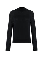 Machine Washable Wool Slim Mock Neck Sweater GOELIA