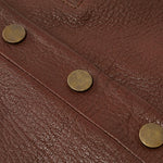 Round-neck Goat Leather Jacket GOELIA