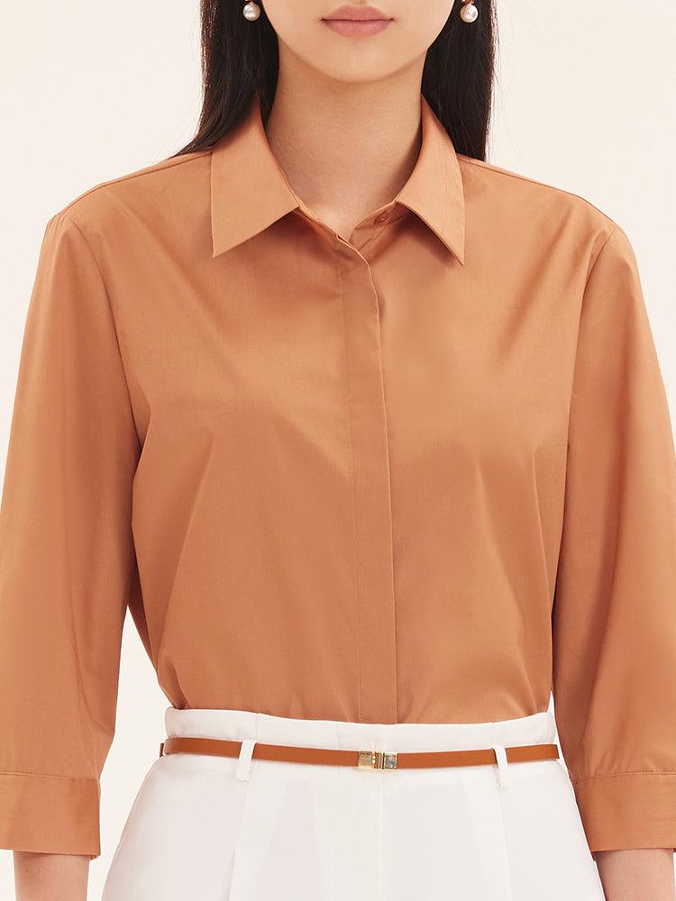 Cotton Slim Shirt GOELIA