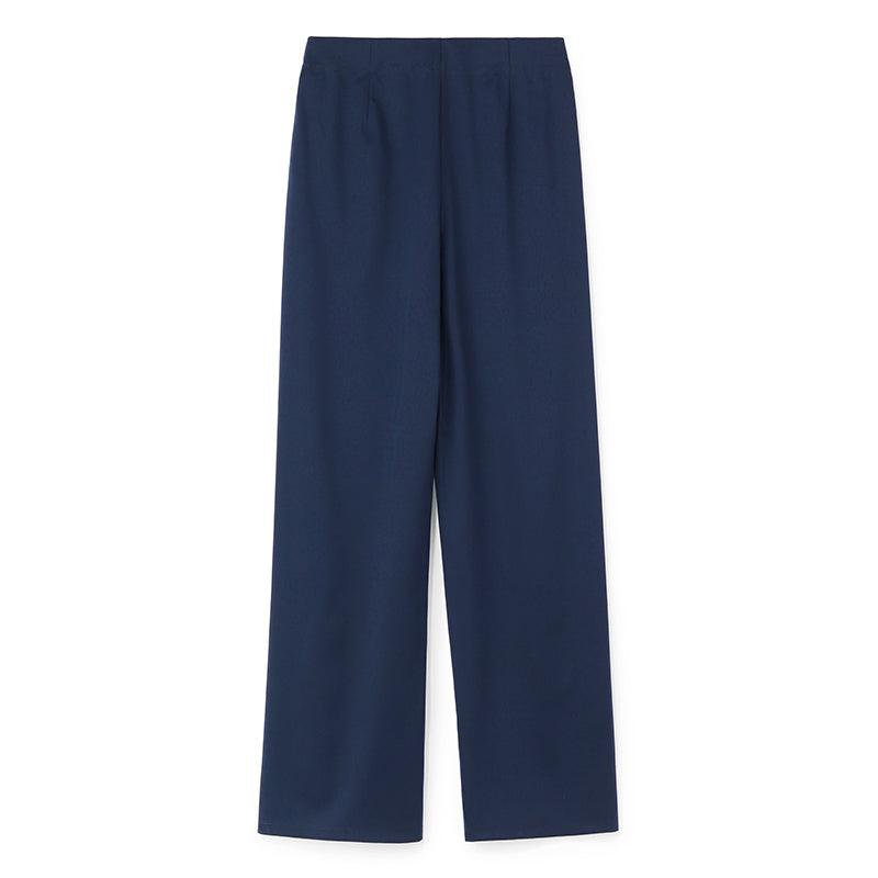 Without-side SeamsTencel Knit Trousers GOELIA