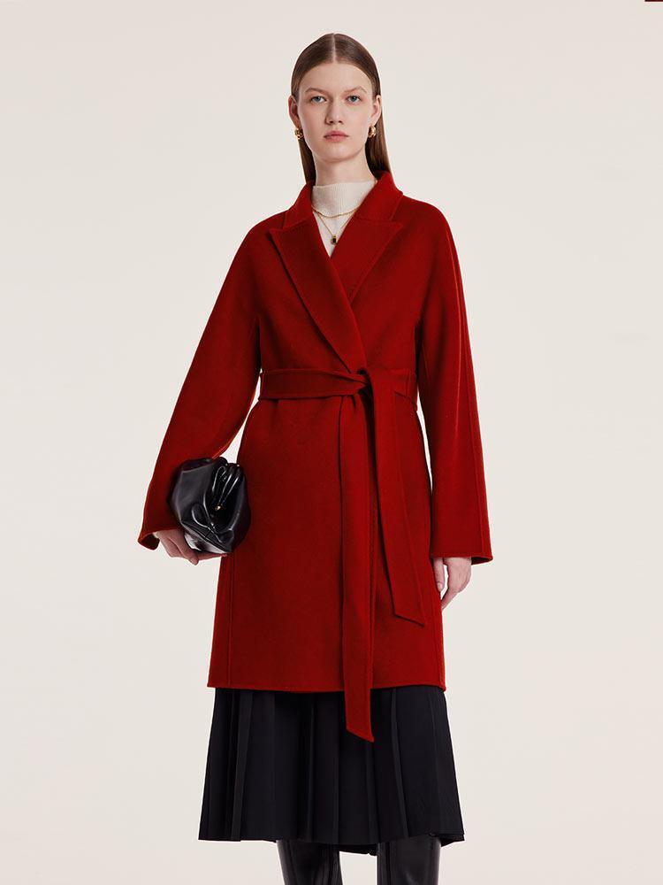 Tencel Wool Double-Faced Coat GOELIA