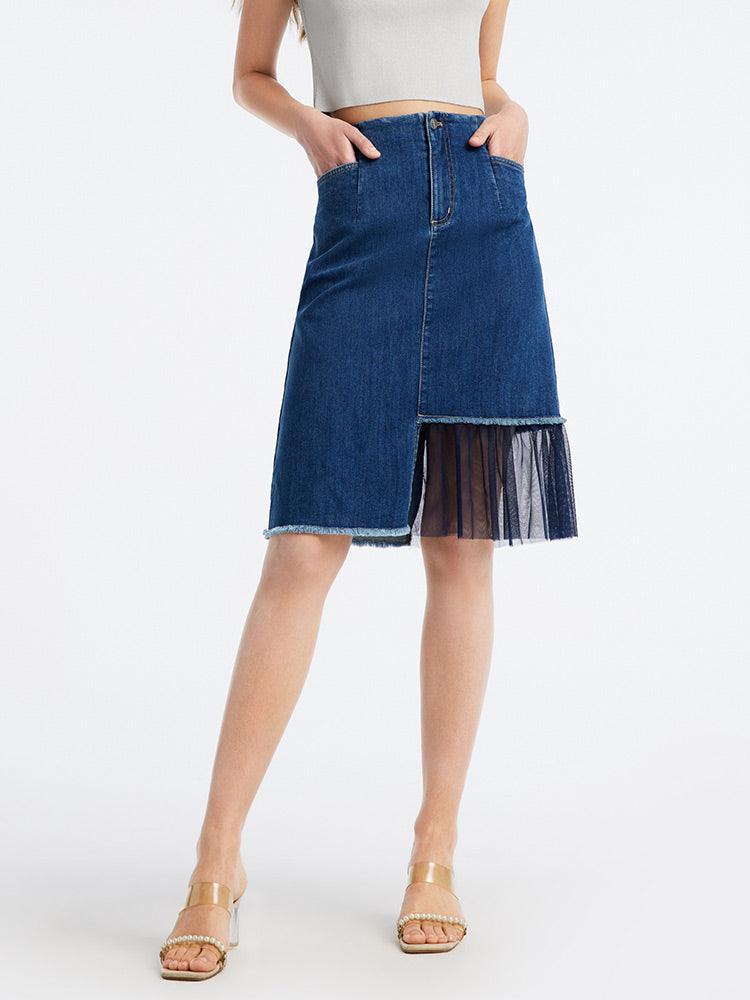 Fitted H-shaped Skirt GOELIA