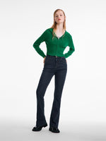 Slim-fit Tencel And Woolen Cardigan GOELIA