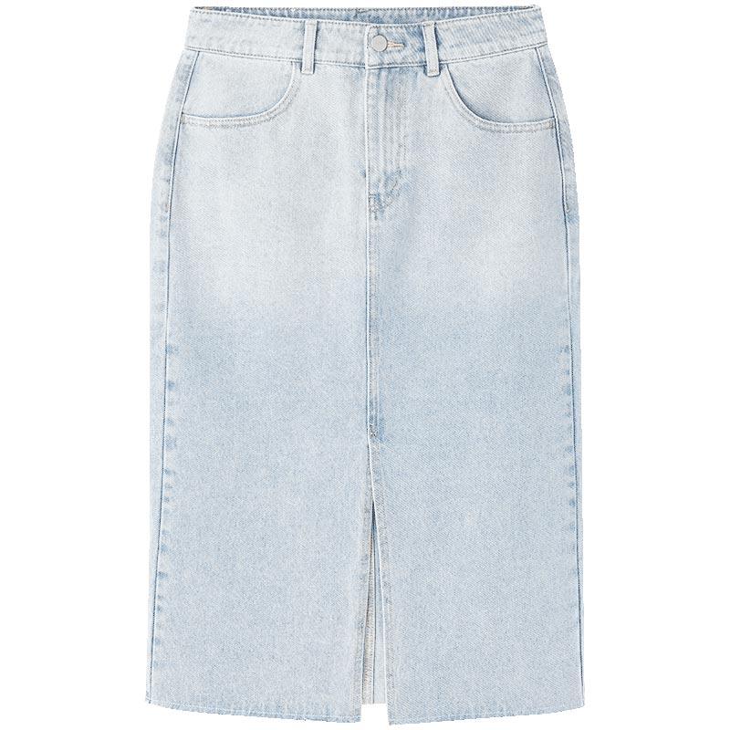 Acetate Denim Skirt GOELIA