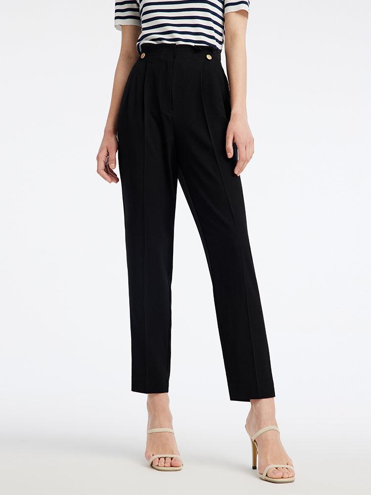 High-waisted Pipe Pants GOELIA