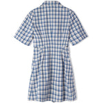 Plaid Slim-Fit Mini Dress GOELIA