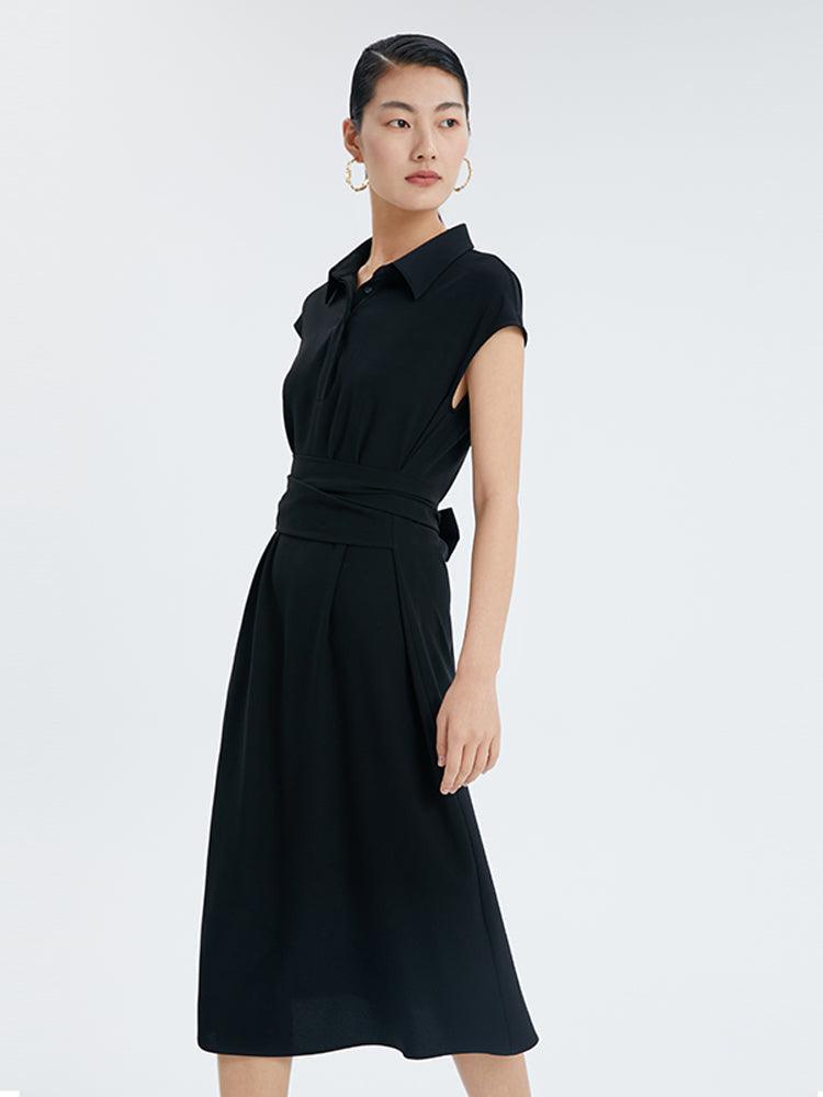 Acetate Shirt-Style Dress GOELIA