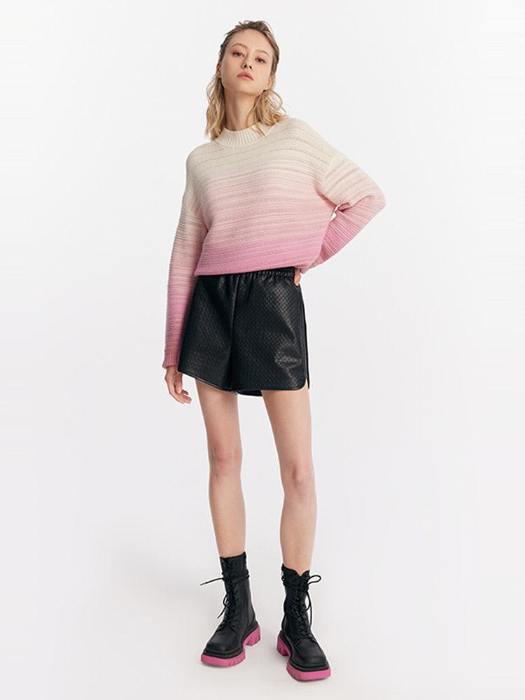 Gradient Woolen Sweater GOELIA